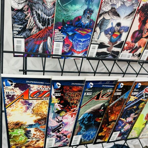 Superman Doomsday Doomed Crossover Lot Supergirl Action Wonder Woman 31-35 - Picture 6 of 7
